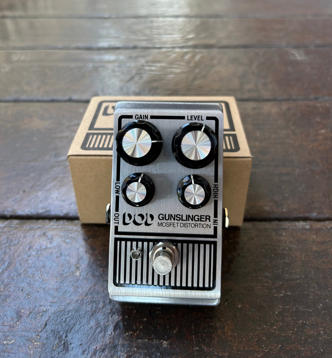 DOD Gunslinger Mosfet Distortion – Moze Guitars