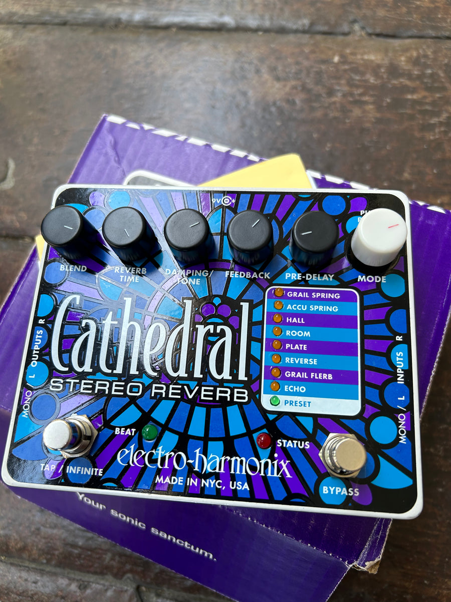 ▷ Electro-Harmonix Cathedral Stereo Reverb