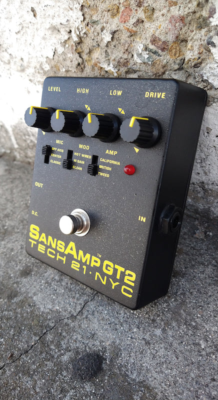 Tech 21 SansAmp GT2 Tube Amp Emulator Pedal