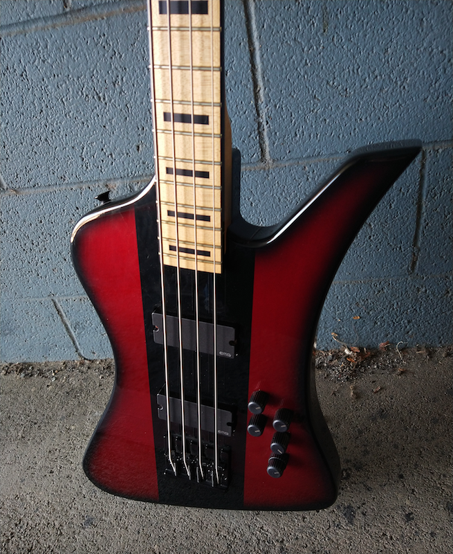 Jackson X Series Signature David Ellefson Kelly Bird IV Bass Red