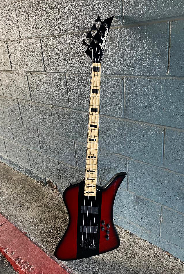 Jackson X Series Signature David Ellefson Kelly Bird IV Bass Maple FB –  Moze Guitars