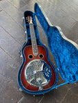 Scheerhorn Squareneck Resonator Mahogany body metal resonator, rosewood neck with mahogany headstock