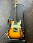 2020 Fender Custom Shop Cunfie Tele Relic Sunburst relic, with rosewood neck, dot inlay, maple headstock