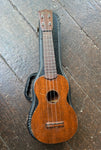 1950's Martin SO Ukulele, mahogany body, rosewood neck and mahogany headstock