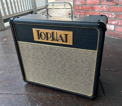 Top Hat Amplifiers Portly Cadet in black tolex, grey grill cloth, 