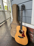 Big Baby Taylor Spruce Top Acoustic Guitar with tan gig bag