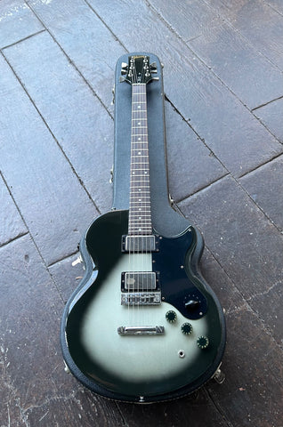 1982 Gibson L6S Silverburst finish, chrome hardware and pick-ups, rosewood fretboard and black headstock