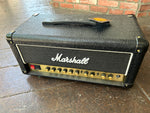 Marshall 20 watt head black tolex, black front , gold control panel , gold knobs