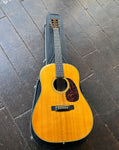 2005 Martin HD-28VS acoustic guitar with spruce top and rosewood fretboard, rosewood slot head stock
