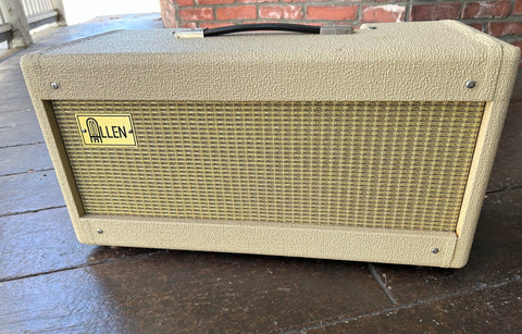 Allen Amplifier tune head, tan tolex, dark tan grill cloth