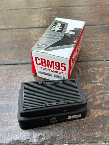 Cry Baby CBM95 Mini Wah black pedal 