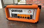 Orange OR15H 15-Watt Guitar Amp Head with white control panel with five control knobs