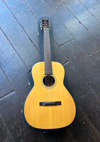 Takamine F-312 Parlor acoustic guitar, spruce top, rosewood fretboard and slot head rosewood headstock