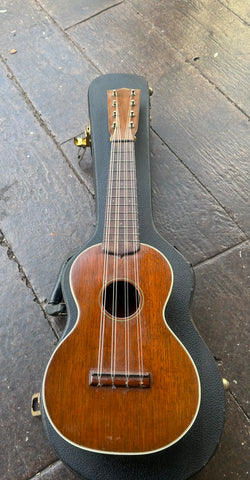 1920's C.F. Martin Taropatch mahogany finish, rosewood bridge and fretboard with mahogany headstock