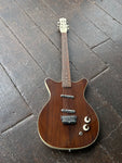 Danelectro 59' Divine, Walnut or Flame Maple, Maple on Front and Back of Body, rosewood fretboard and white headstock