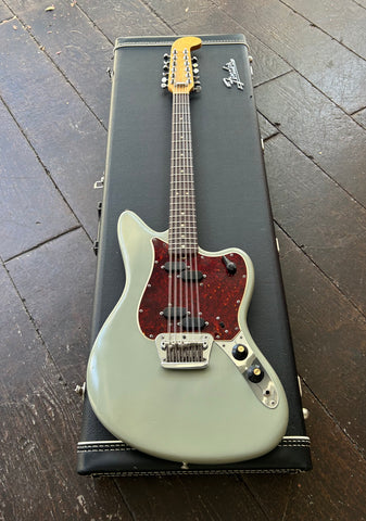 1966 Fender Electric XII serial #172645 in grey finish, tortoise pick-guard, rosewood fretboard and maple headstock