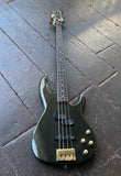 1994 Fender Precision Bass Lyte dark grey, gold hardware , rosewood neck, dark grey headstock 