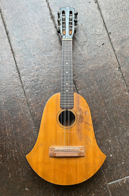 Lyon &amp; Healy American Conservatory Bell Tiple, bell shaped with spruce top and rosewood bridge and fretboard, wood headstock