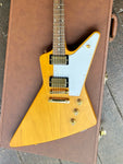 2022 Epiphone 1958 Korina Explorer (White Pickguard), Aged Natural