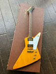 2022 Epiphone 1958 Korina Explorer (White Pickguard), Aged Natural