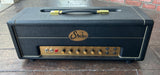 2023 Suhr SL67 Amplifier Head with black tolex, gold control panel with six knob controls 