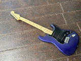 Purple Stratocaster, Black Pickguard, Maple Fretboard