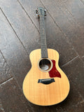 2016 Taylor GS Mini acoustic guitar, spruce top and rosewood fret board with black headstock