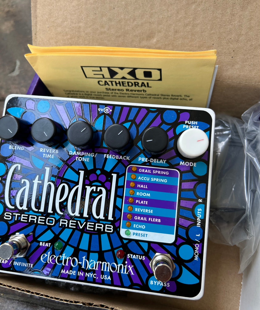Electro Harmonix Cathedral Stereo Reverb – Moze Guitars