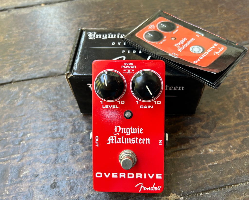 Fender Yngwie Malmsteen Overdrive Pedal – Moze Guitars