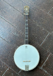 1925 Gibson TB-2 Open back tenor banjo, ebony fretboard and and mahogany headstock