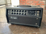 Mesa Boogie Mark Five: 25 Head Black Bronco, black covering black grill cloth and control panel with twelve knob controls