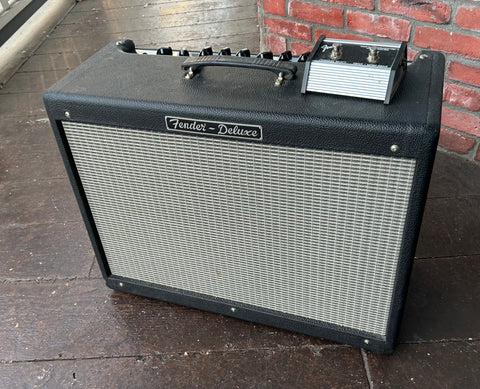 Fender Hot Rod Deluxe, black tolex grey grill cloth 