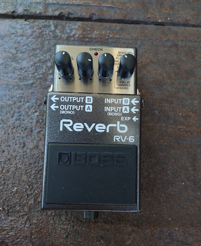 Boss Reverb RV6 – Moze Guitars