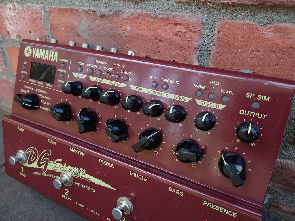 Yamaha DG Stomp Guitar Preamp – Moze Guitars