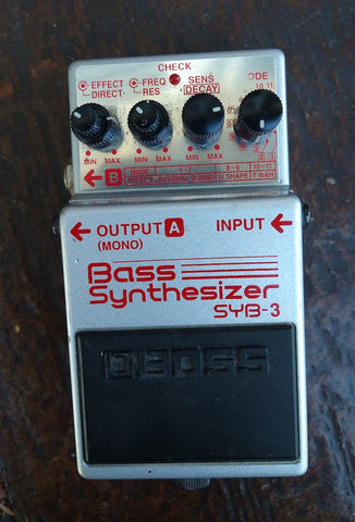 Boss Bass Synthesizer SYB-3 – Moze Guitars